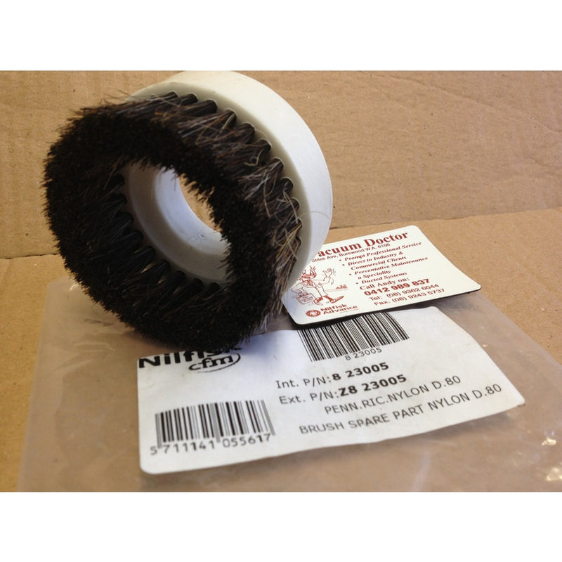 NilfiskCFM Industrial Vacuum Cleaner 80mm Replacement Bristle For Round Brush - TVD The Vacuum Doctor