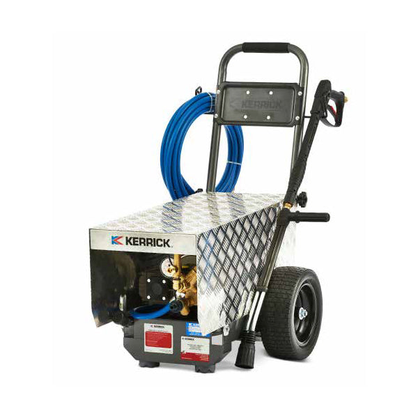 Kerrick EI1511CW 1500PSI Industrial Electric Cold Water Car Wash Pressure Washer On GalvanisedTrolley