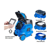 Nilfisk-ALTO ATTIX 33-2M IC InfiniClean Wet and Dry TYPE M Safety Dust Extractor With Hose Kit - TVD The Vacuum Doctor