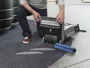 Nilfisk SC100 Compact Upright Floor Scrubber Package For Cool Cafes And Small Bars! - TVD The Vacuum Doctor