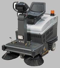Nilfisk-Advance SR1005 Battery Powered Rider Sweeper No Longer Available - TVD The Vacuum Doctor
