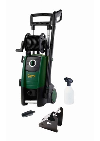 Gerni Super 145.3 With Hose Reel Domestic Use Pressure Washer 9 Meter Textile Hose - TVD The Vacuum Doctor