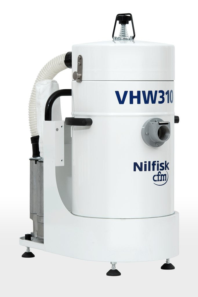 NilfiskCFM VHW 310 White Line Vacuum Cleaner Unit With 3 Phase Induction Motor - TVD The Vacuum Doctor